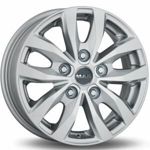 MAK Load5 Silver 6,5x16 5/160 ET60 B65 MAK Load5 Silver 6,5x16 5/160 ET60 B65