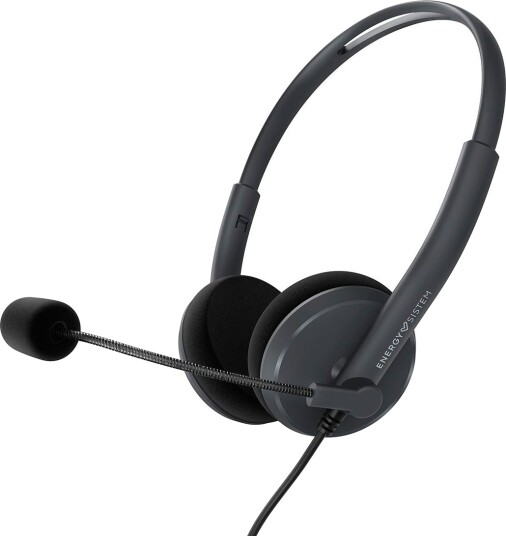 Energy Sistem Office 2 On Ear Hodetelefoner Svart