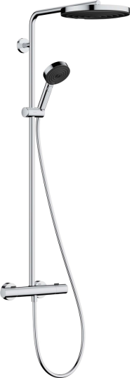 Hansgrohe Pulsify S Puro Showerpipe Ø260 mm, 1 stråletype, Krom