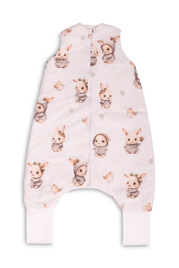 Sensillo Sovepose XL â 95x55 cm TOG 1.0 Kaninprint â Beige 2-3 Ã¥r