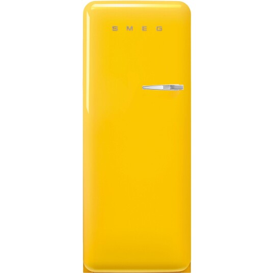 Smeg FAB28LYW6 Frittstående Kjøleskap med Fryser Gul 270L Smeg FAB28LYW6 Frittstående Kjøleskap med Fryser Gul 270L
