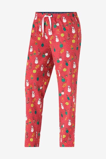 Lindbergh Pysjbukser X mas Pajama Pants Rød