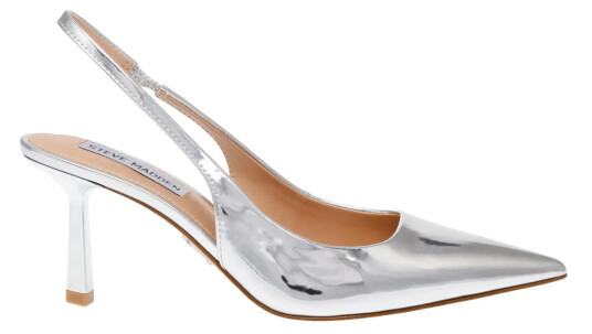 Steve Madden Valoris Slingback silver 36