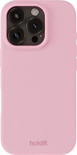 Holdit Silicone Case iPhone 16 Pro PINK