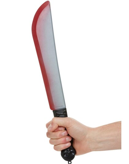 Blodig Kniv 42 cm Kostymetilbehør