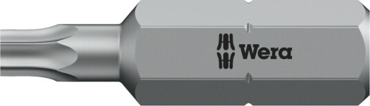 Wera 05066500001, 1 Stykker, Torx, Tx 10, 25 Mm, 5 G, 25,4 / 4 Mm (1 / 4")