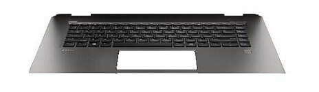 HP Top Cover W/Kb Cp Bl Pvcy Adr