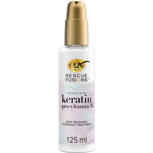 Ogx Rescue Fusions Deep Recovery Overnight Treatment 125 Ml Hvit Ogx Rescue Fusions Deep Recovery Overnight Treatment 125 Ml Hvit