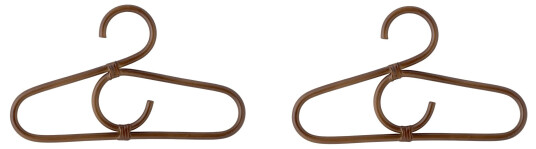 Bloomingville MINI 2 x Aranya Hanger Brown Rattan Bundle