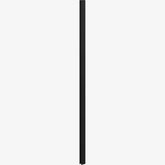 Dansani Match Avstandsprofil A/b/e +20mm - H200cm Svart Matt