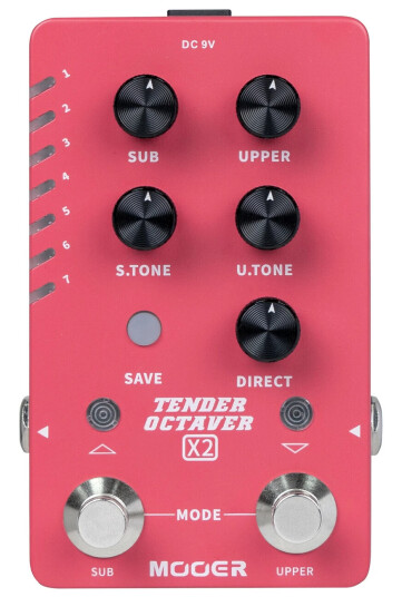 Mooer Tender Octaver X2 Dual Channel Oktavpedal