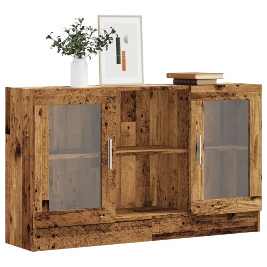 Skjenk gammelt tre 120x30,5x70 cm konstruert tre 8721158436894