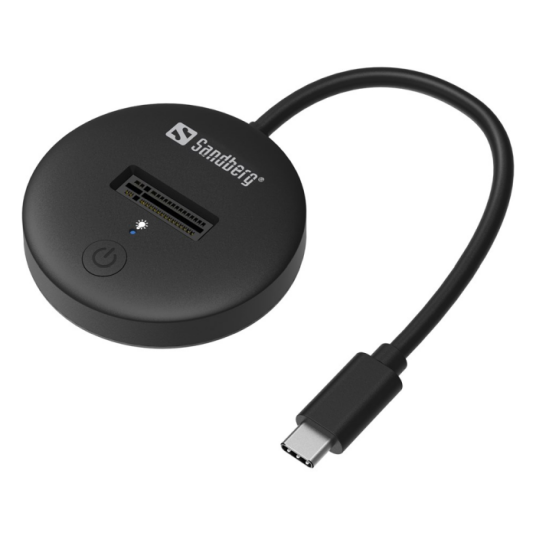 Sandberg USB 3.2 Dock for M.2+NVMe SSD Lynrask Overføring SDG136 47 1 Eske
