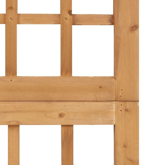 vidaXL Romdeler/espalier 5 paneler heltre gran 201,5x180 cm vidaXL Romdeler/espalier 5 paneler heltre gran 201,5x180 cm
