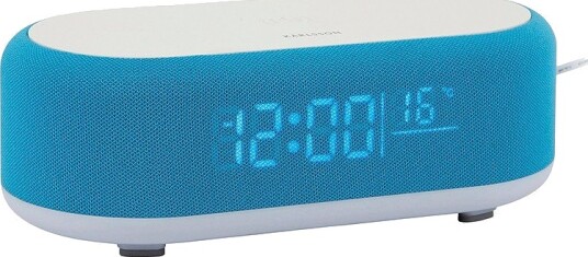 Karlsson Alarmklokke Vogue W. Phone Charger And Blue Tooth Blå