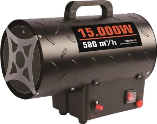 Gassovn - Byggvarmer -  Byggtørker - Millarco gassvarmekanon 15.000 Watt Levert med Regulator