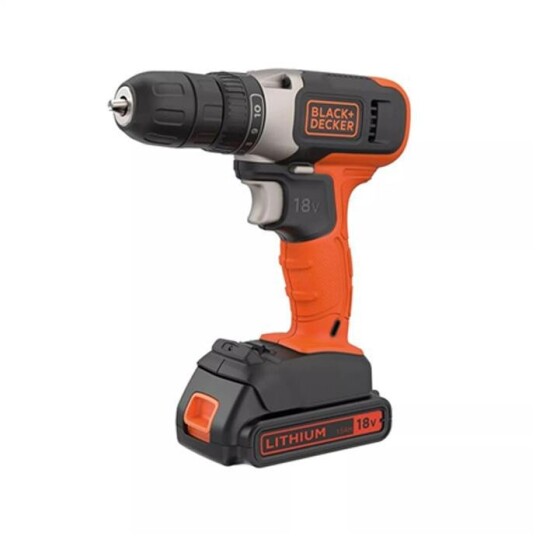 Black & Decker BCD001C2-QW Drill 18V Med 2x1.5Ah batterier