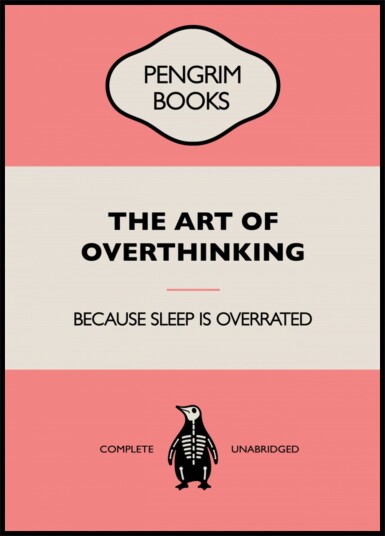 The Art Of Overthinking Plakat / 70x100