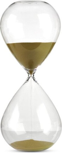 POLSPOTTEN Ball timeglass L 38 cm Gull