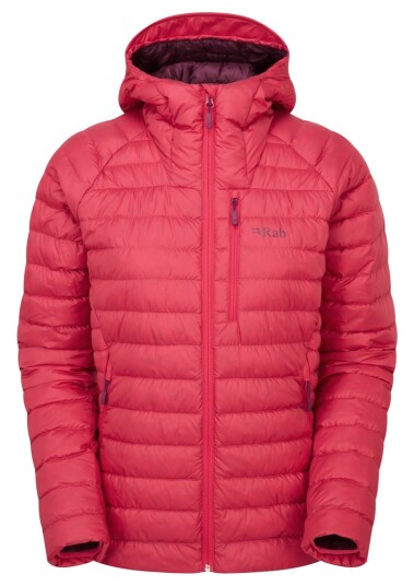 Rab Women's Microlight Alpine Down Jacket Watermelon Size 08