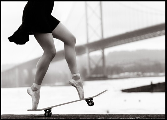 Ballet Skater Bridge Plakat / 100x150