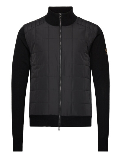 Belstaff Kelbrook Zip Cardigan - Black - L Belstaff Kelbrook Zip Cardigan - Black - L