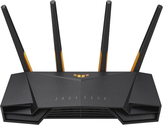 ASUS TUF Gaming AX3000 V2 WiFi 6 Router 3000 Mbps Dobbelbåndsort ASUS TUF Gaming AX3000 V2 WiFi 6 Router 3000 Mbps Dobbelbåndsort