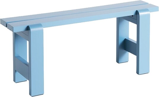 Hay - Weekday Bench 111x23 Cm / Azure Blue - Hagebenker - Hannes & Fritz - Blå - Tre