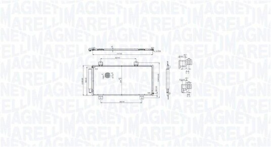 Kondensator MAGNETI MARELLI 350203104100