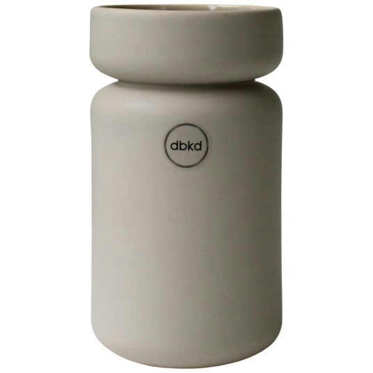 Dbkd Neck Vase Medium Taupebrun