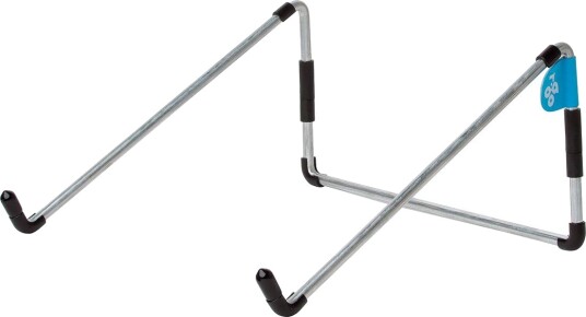 R-Go Steel Travel Laptopstativ 10-22" Sølv