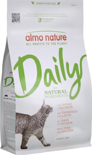 Almo Nature Daily tørrfôr Maintenance tunfisk & laks 1.2 kg
