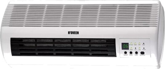 Noveen HC1500 LED Varmluftvifte 2000W Fjernkontroll Hvit