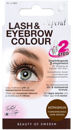 Depend Perfect Eye Lash and Eyebrow Colour Dark Brown Depend Perfect Eye Lash and Eyebrow Colour Dark Brown