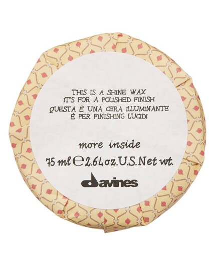 Davines More Inside This Is A Shine Wax 75 ml Davines More Inside This Is A Shine Wax 75 ml