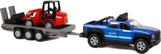 Kids Globe Off-Road Vehicle with Trailer and Shovel 30cm