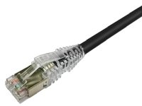 CommScope NPC6ASZDB-BK, 2 m, Cat6a, S/FTP (S-STP), RJ-45, RJ-45, Sort