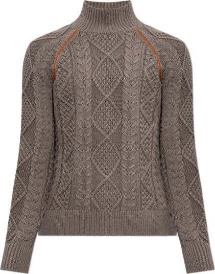 Diesel Herre Strikkevarer Brun XL,
