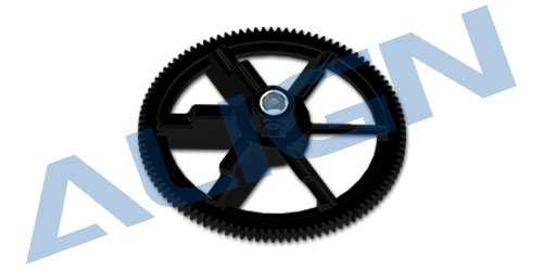 Align HS1220AAT 450 Autorotation tail drive gear-Black