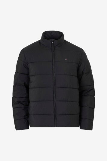 Tommy Hilfiger Jakke Mid Weight Stand Collar Jkt Svart