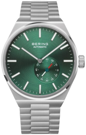 Bering Herreklokke 19441 708 Classic Grønn/Stål Ø41 mm Bering Herreklokke 19441 708 Classic Grønn/Stål Ø41 mm