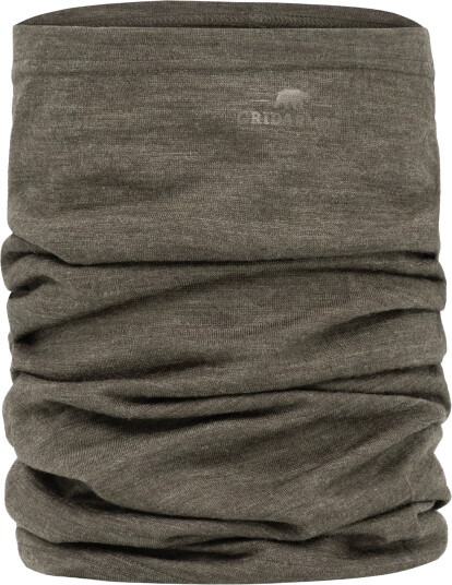 Gridarmor Merino Wool Tube Dusty Olive Melange One Size