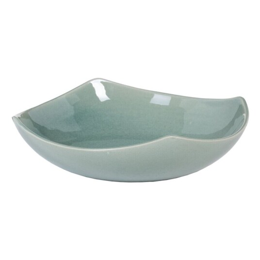 Bigbuy Home Bordduk 29,5 X 29,5 X 8 Cm Keramikk Blå