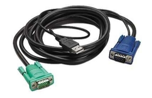 APC kabel til tastatur / video / mus (KVM) APC kabel til tastatur / video / mus (KVM)