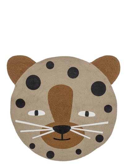 Bloomingville Naffie Jute Gulvteppe til Barnerom 104x100cm - Brun