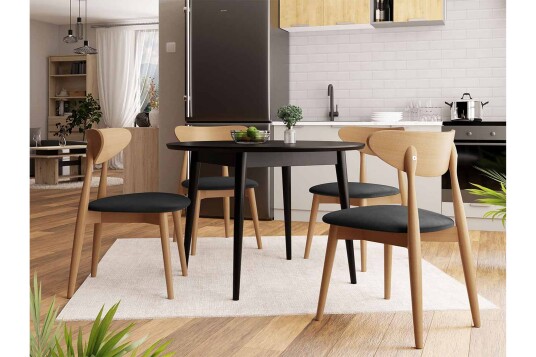 Other Brand Spisegruppe Idelle Svart