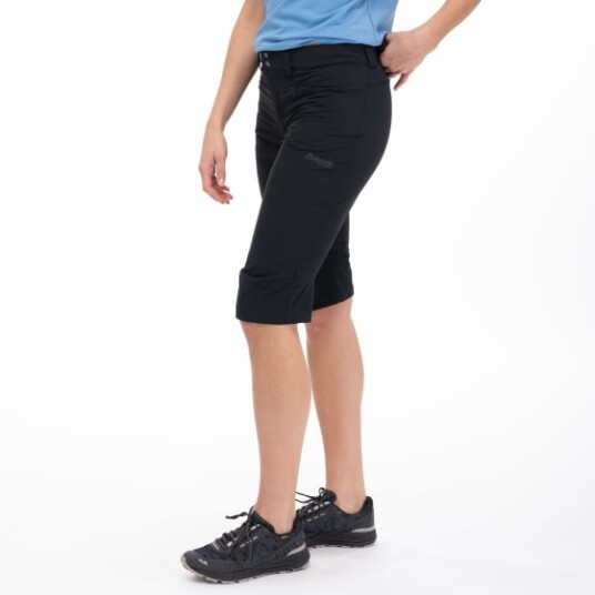 Bergans Vandre Light Softshell Long Shorts Women Dame 91 Black 42 Bergans Vandre Light Softshell Long Shorts Women Dame 91 Black 42
