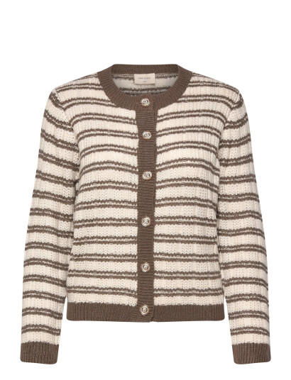 FREE/QUENT Fqjazz-Cardigan - Khaki green - XXL