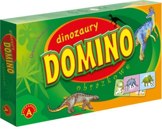 Alexander Alexander Game Domino Dinosaurs 0555 Alexander Alexander Game Domino Dinosaurs 0555