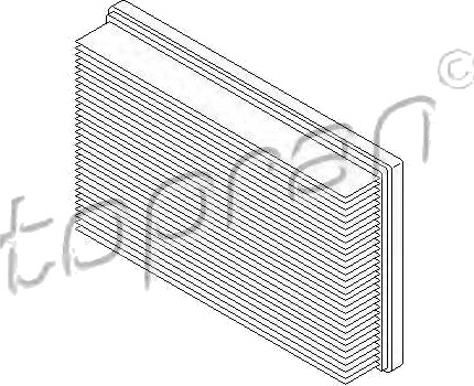 TOPRAN 501 664 Luftfilter TOPRAN 501 664 Luftfilter